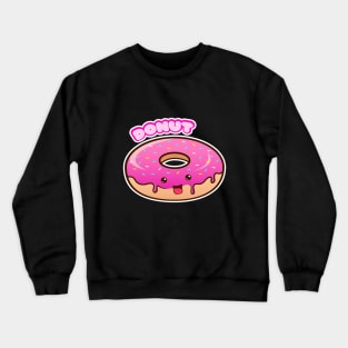 Pink Donut Crewneck Sweatshirt